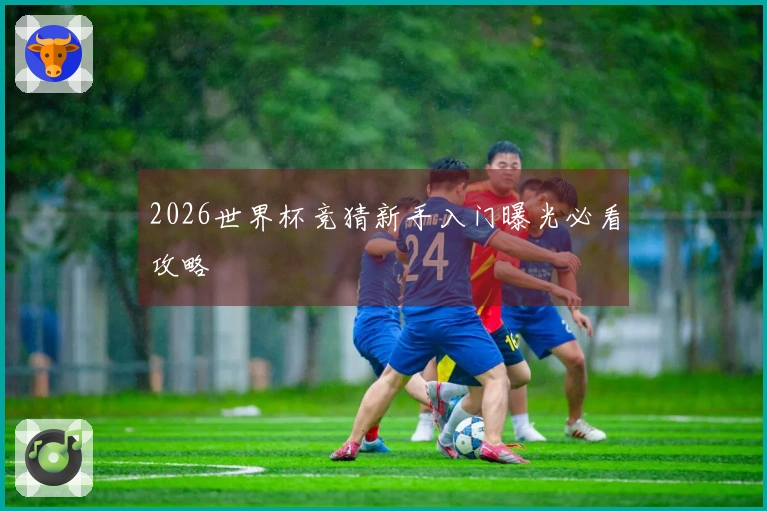 2026世界杯竞猜新手入门曝光必看攻略